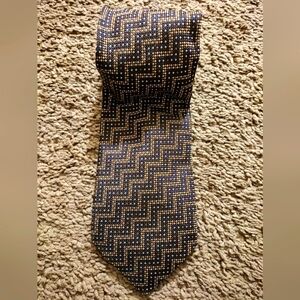 Canali Men Geometrical Pattern tie
